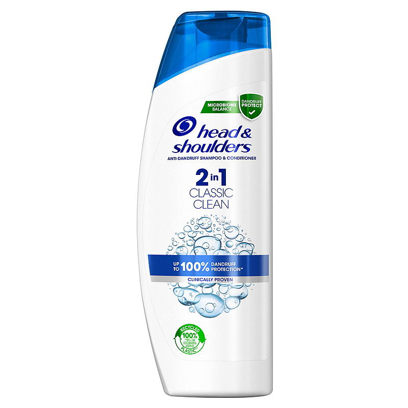 H&S H&S shampoo 400 ml 2in1 Classic Clean