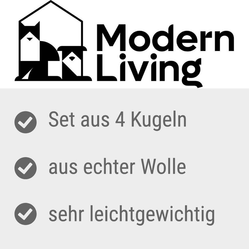 Modern Living Wollkugeln Laponia für Katzen