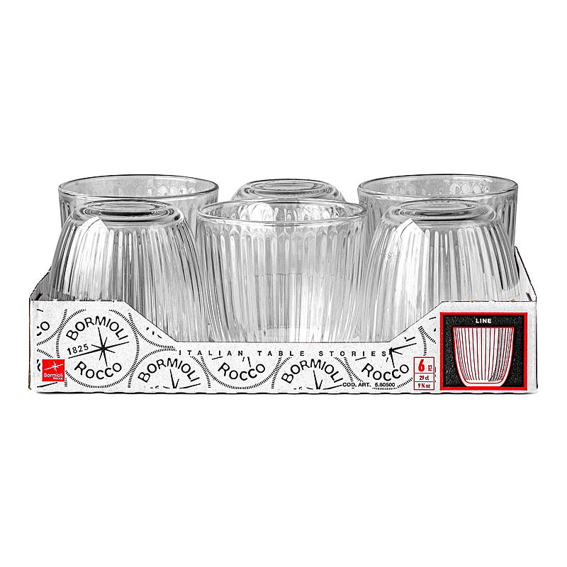 Drikkeglass 6-pk 29 cl Line