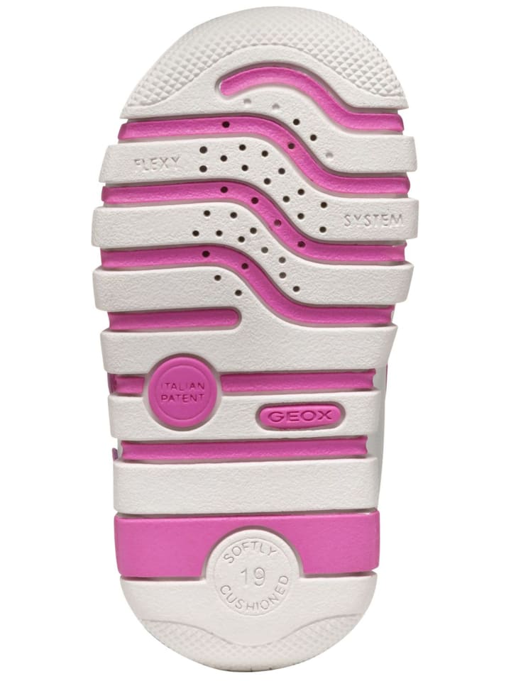 Geox Halbschuhe in Weiß/Pink günstig kaufen
