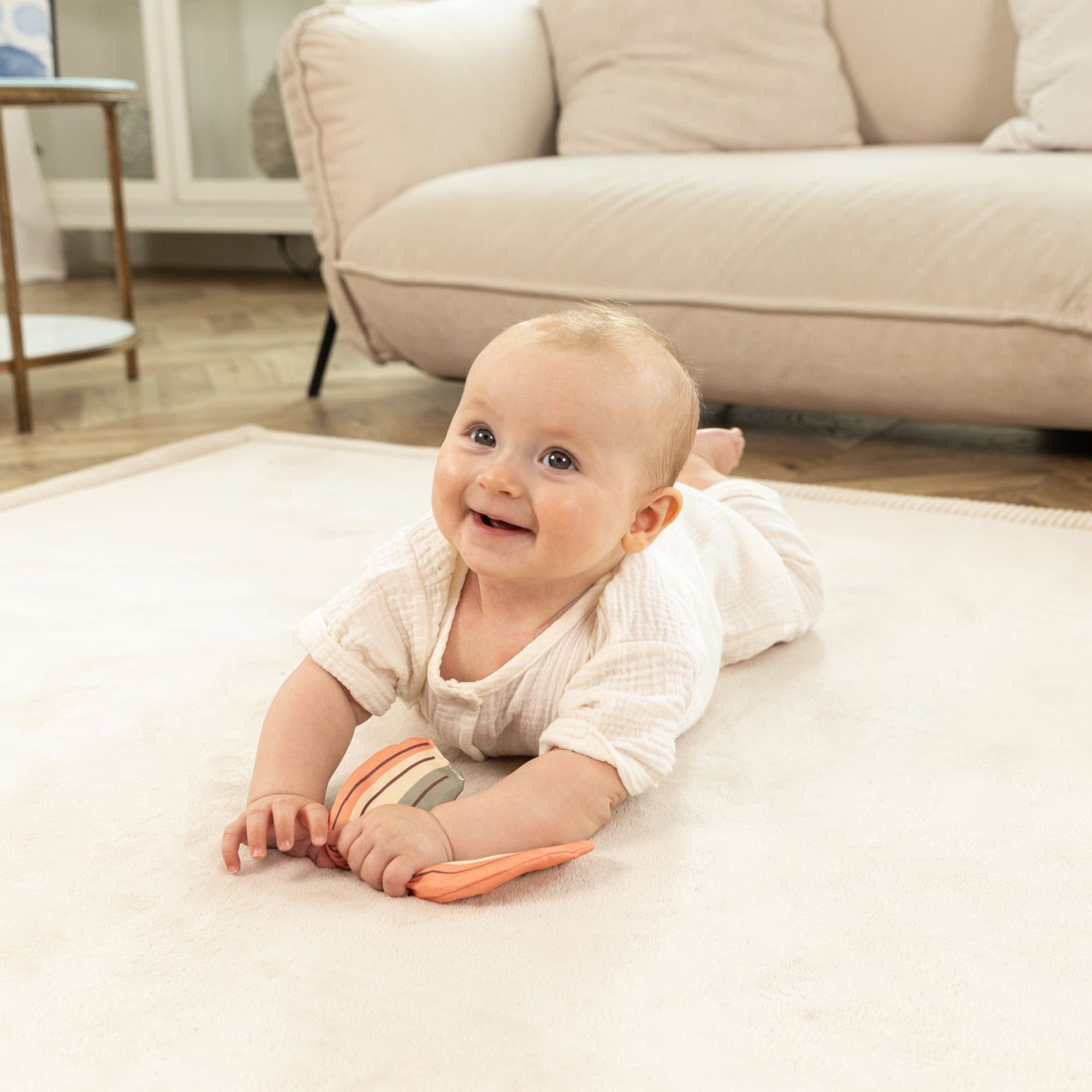 Kinderteppich Spielmatte für Baby 2x1,5m, Krabbeldecke für Baby mit Memory-Schaum, Hakuna Matte