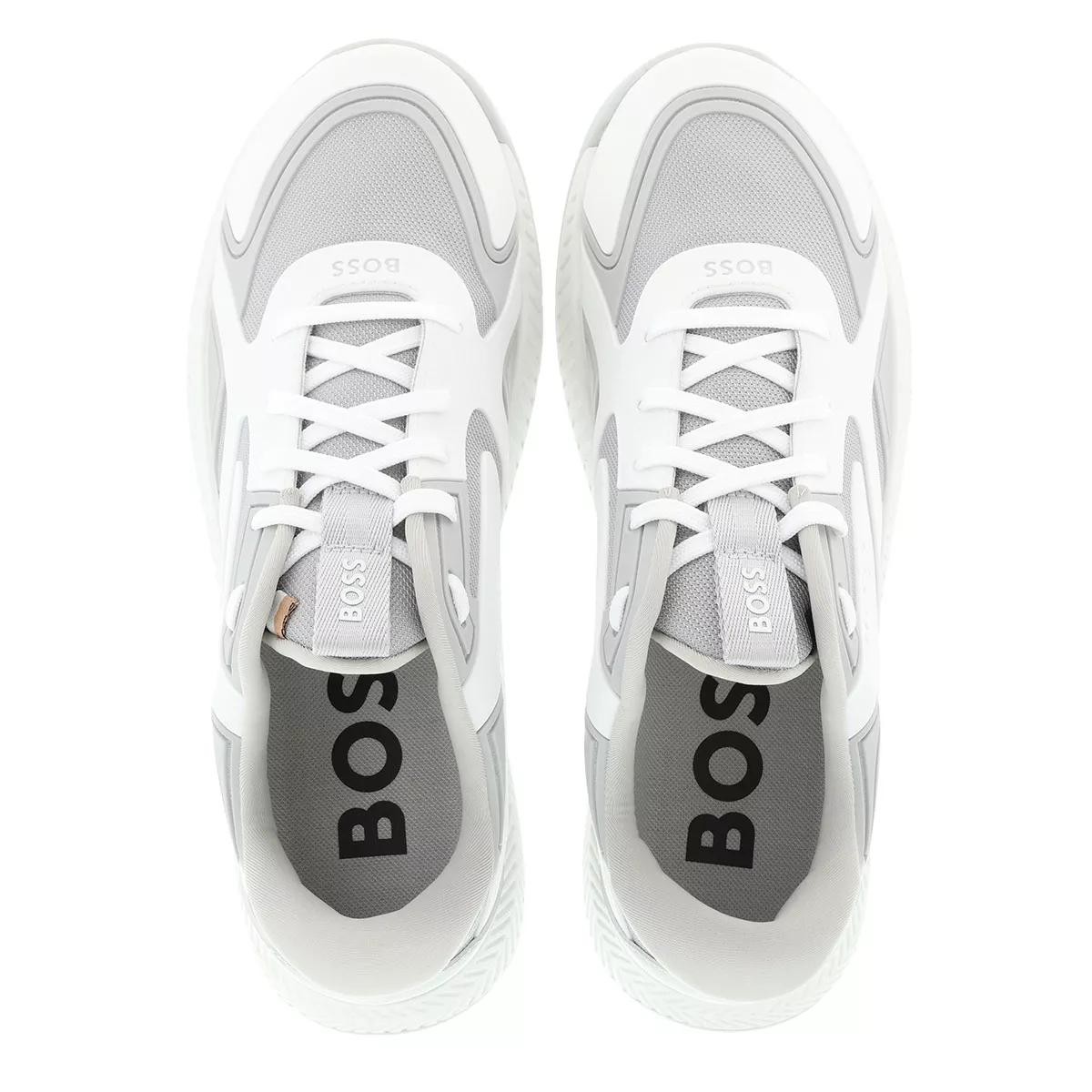 BOSS Komfort Schnürer weiss Low-Top Sneaker