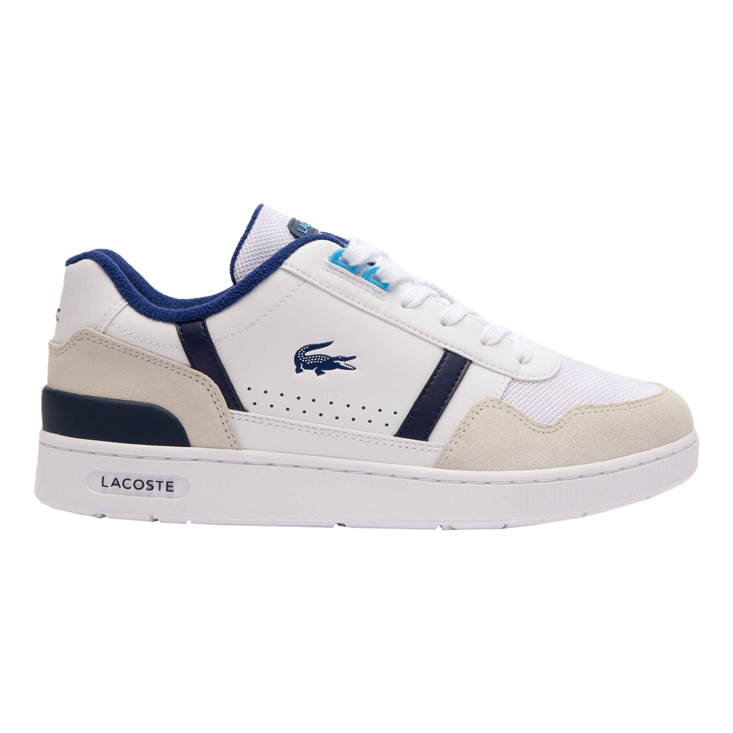 T-Clip Sneaker Herren - Weiß, Dunkelblau