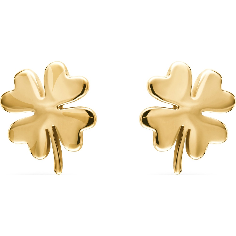FAVS Boucles d'oreilles à fermoir à poussette 585 Or jaune Boucles d'oreilles