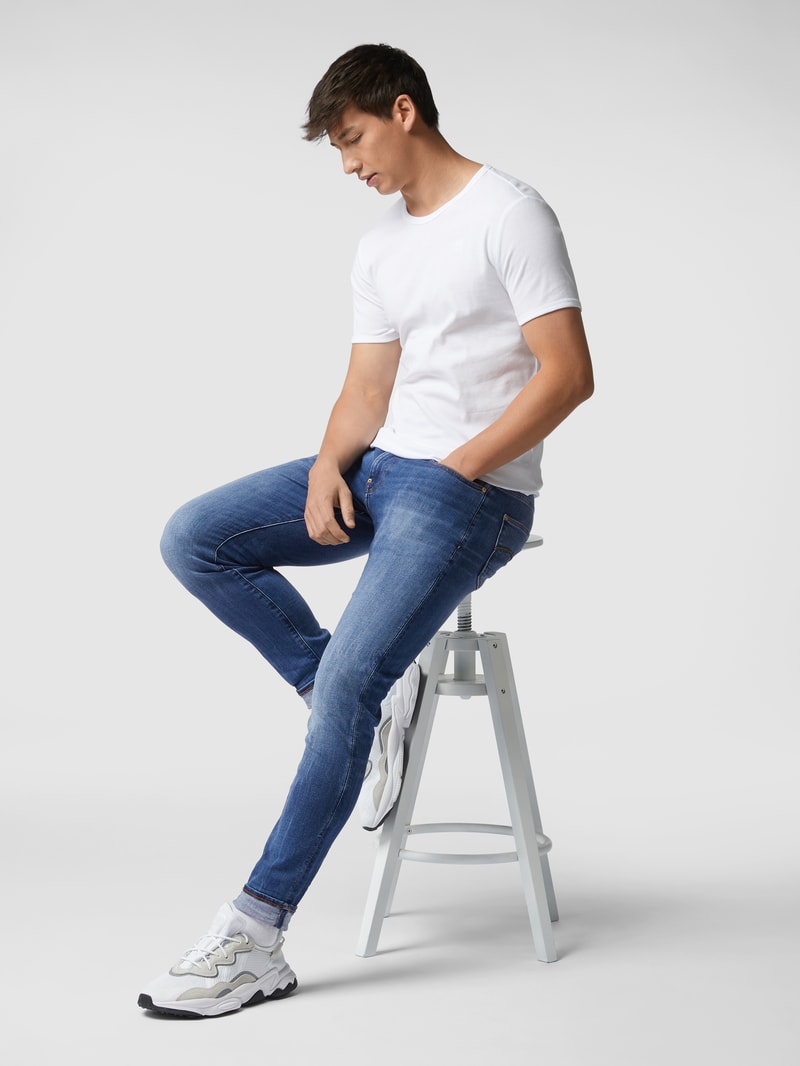 Skinny Fit Jeans mit Stretch-Anteil in jeans