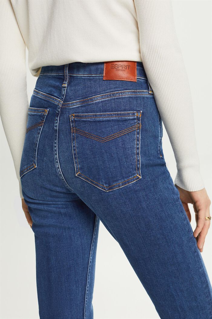 Premium-Bootcut Jeans mit hohem Bund