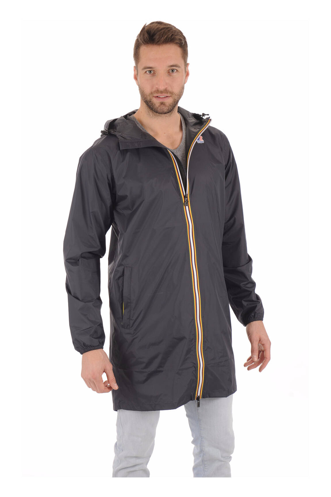 K Way Impermeables Trenchs Unisexe couleur bleu