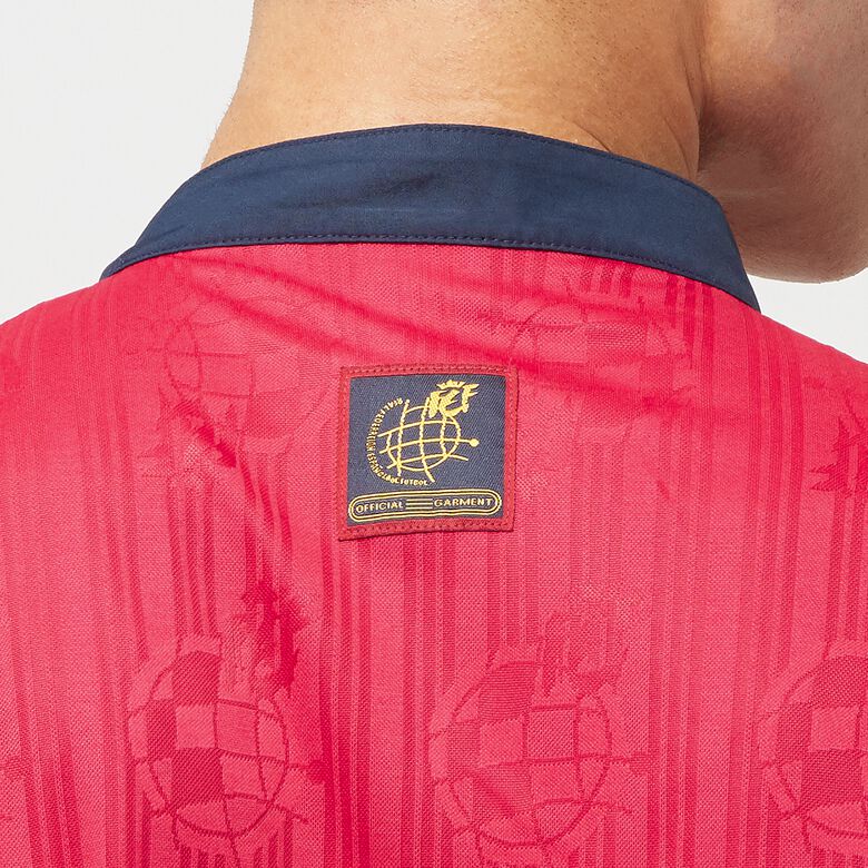 adidas Originals Spanien FEF Heim Trikot 96 rot