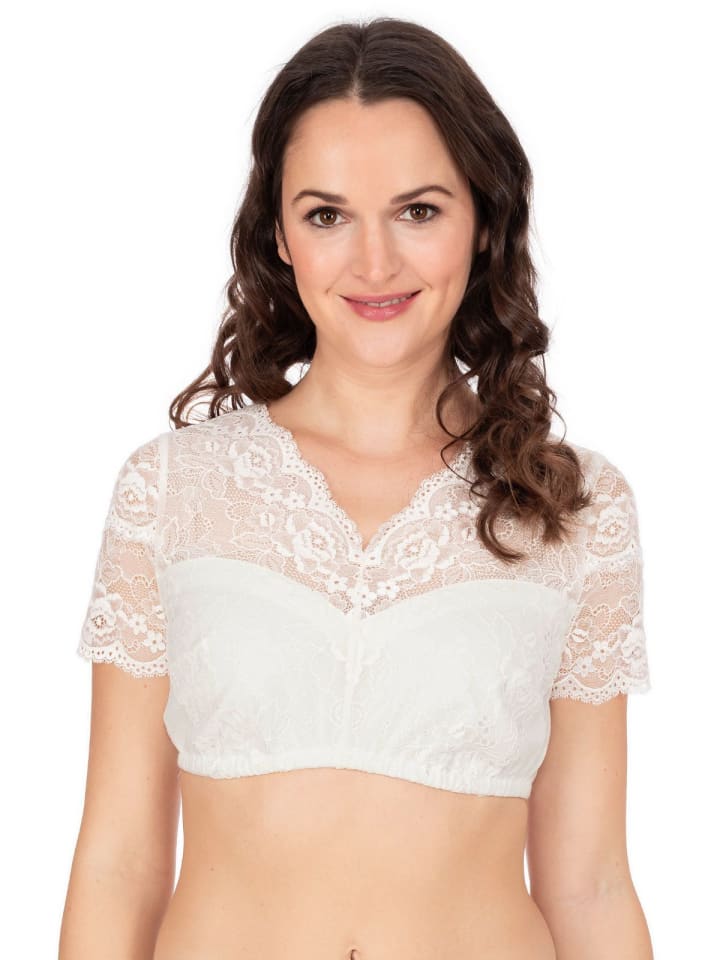 MarJo Dirndlbluse HERTA-FINJA in offwhite günstig kaufen