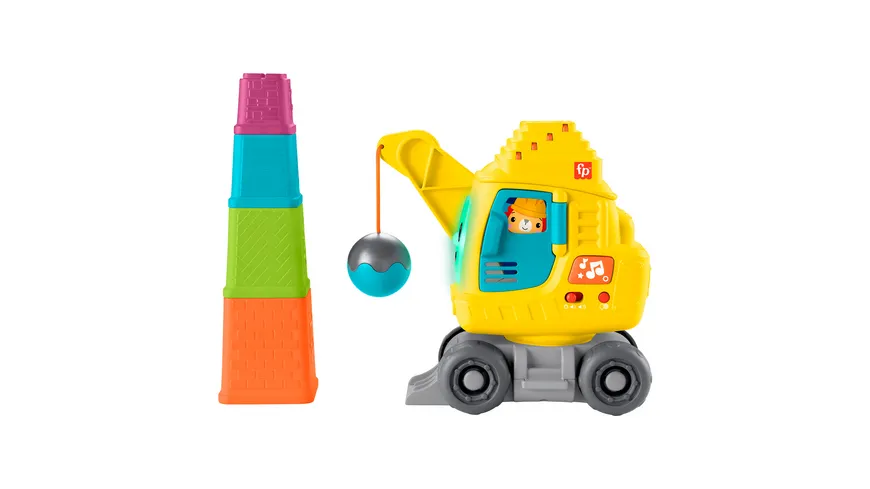 Fisher-Price Zählen und Stapeln Kran