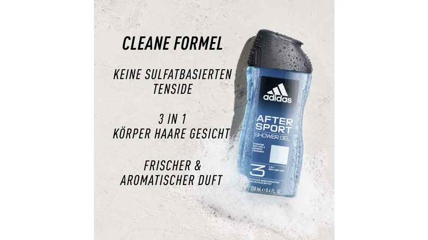 adidas Duschgel 3in1 Men After Sport 400 ml