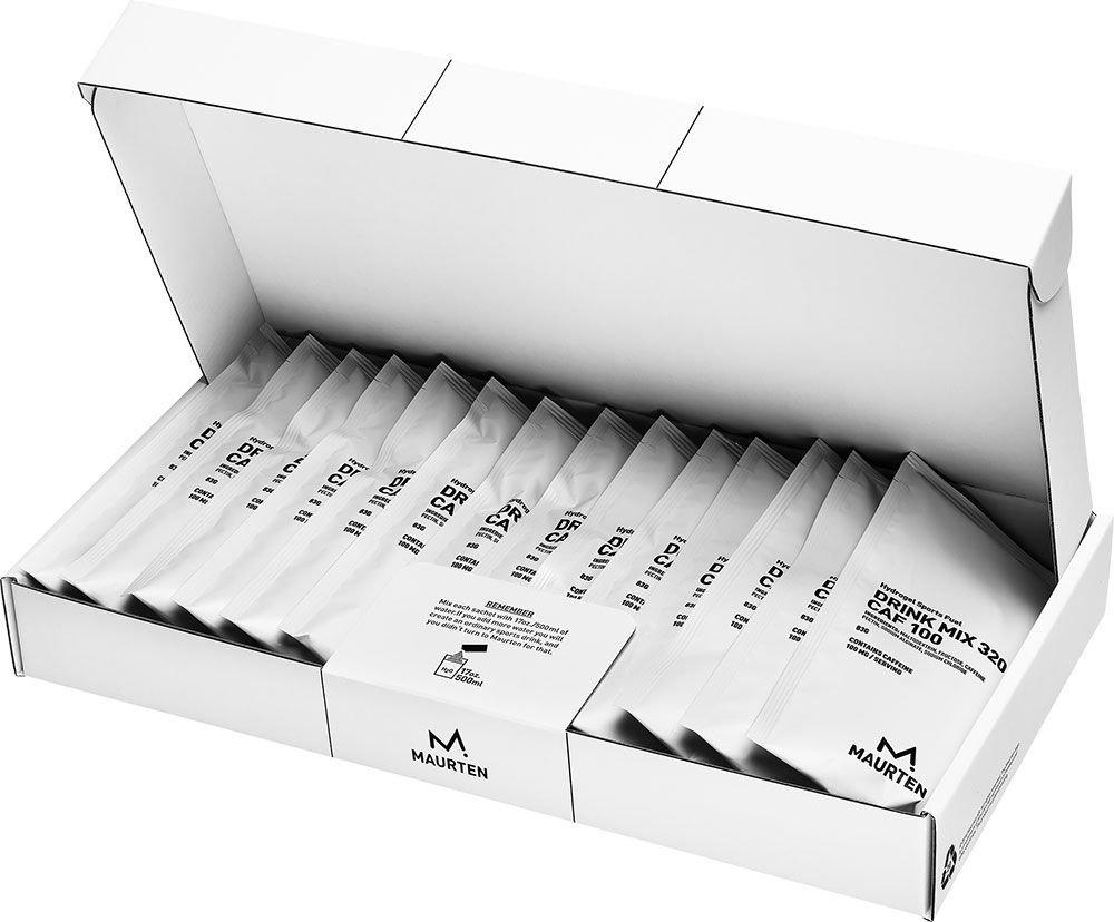 Maurten Drink Mix 320 Caf 100 Hydrogel-Getränkepulver + Koffein 14x83g kaufen | Bike-Discount