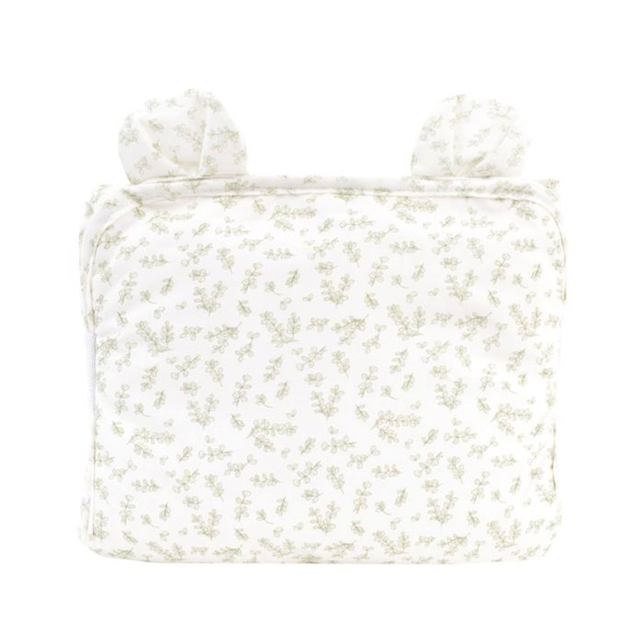 Tapis à langer en coton bio* Petit Buis vert