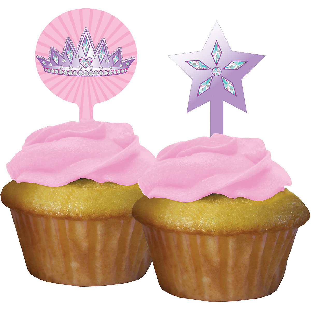 12 Muffinpicker Prinzessinnen-Party