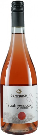 Traubensecco alkoholfrei 0,7 L - Weingut Gemmrich
