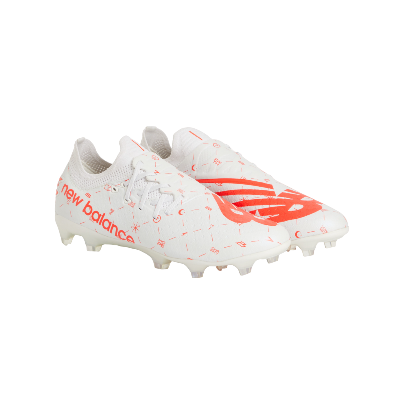 New Balance Furon V7 Pro FG Weiss FSH7