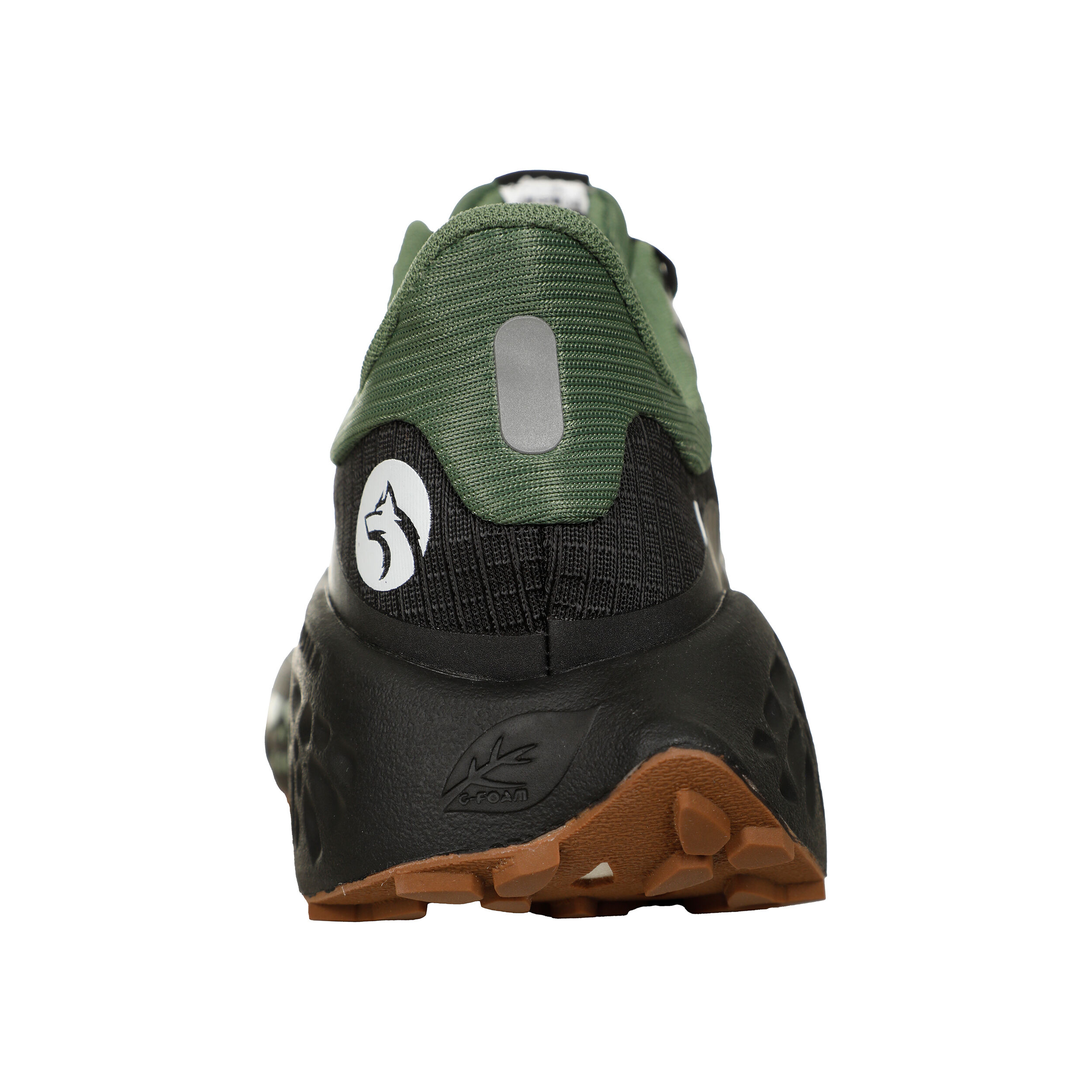 Maikoh Trailschuh - Schwarz, Oliv