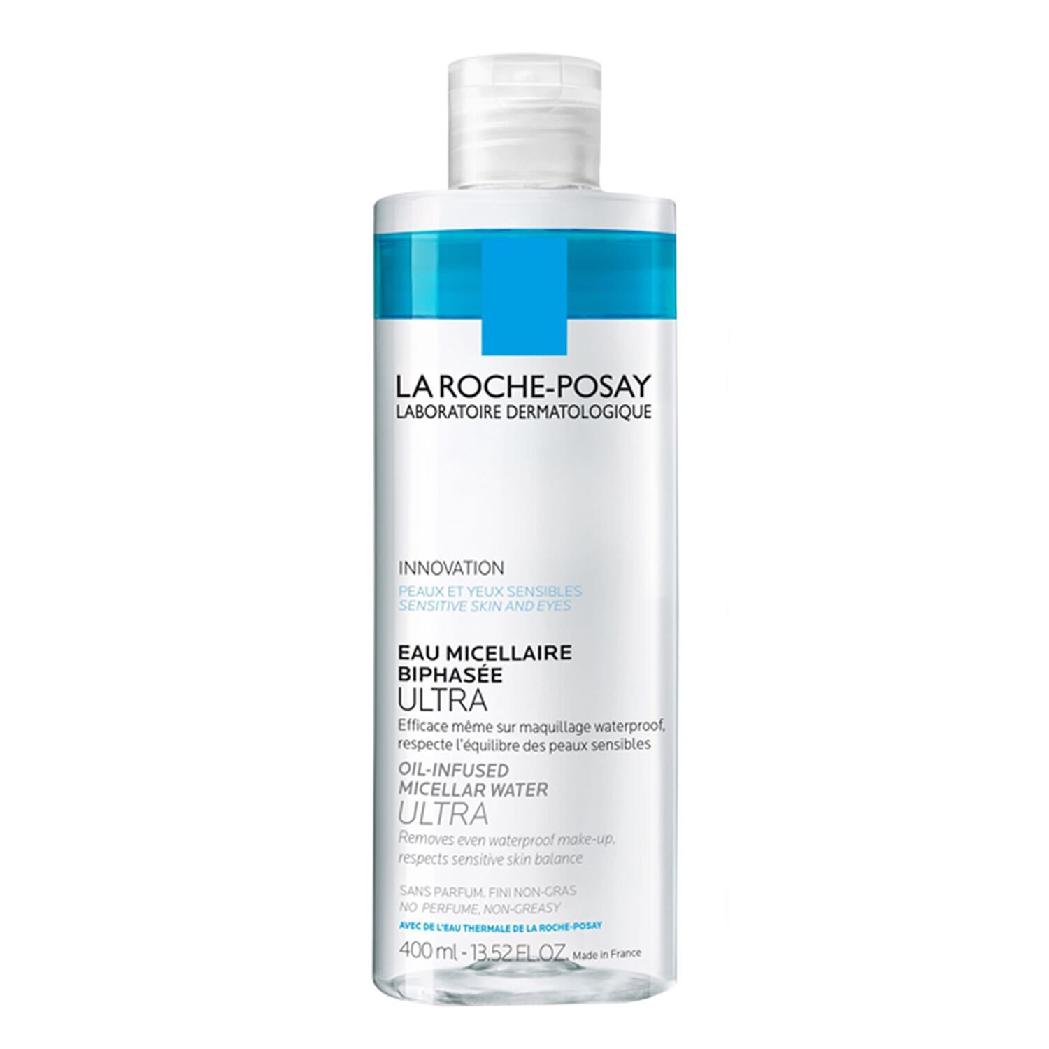 la roche-posay Eau Micellaire Ultra Démaquillant & Nettoyant 400 ml