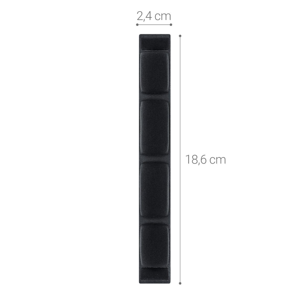 kwmobile Bügelpolster Bügelpolster für Sennheiser HD545 / HD565 / HD580 / HD600 / HD650, Kunstleder Kopfbügel Polster für Overear Headphones