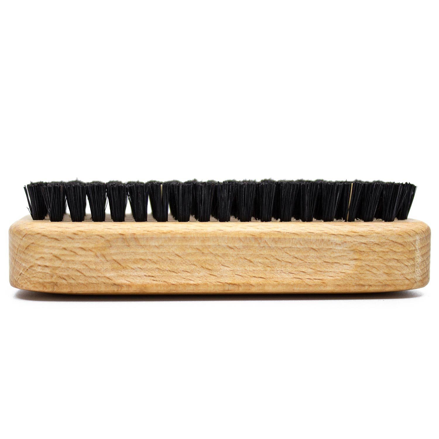 Landshop24 Nagelbürste Gärtnerseife - Handwerkerseife + Handwerkerbürste schwarze Borste, Spar-Set, 2-tlg., Handwerkerset, straffe Wildschweinborste