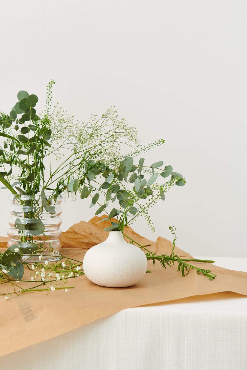Drop ceramic vase