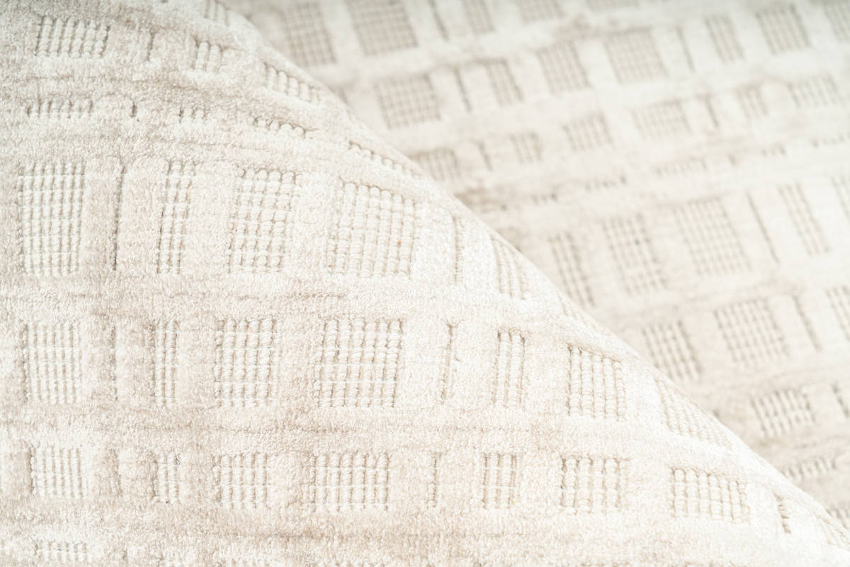 Padiro Teppich Beige / Silber 120cm x 170cm
