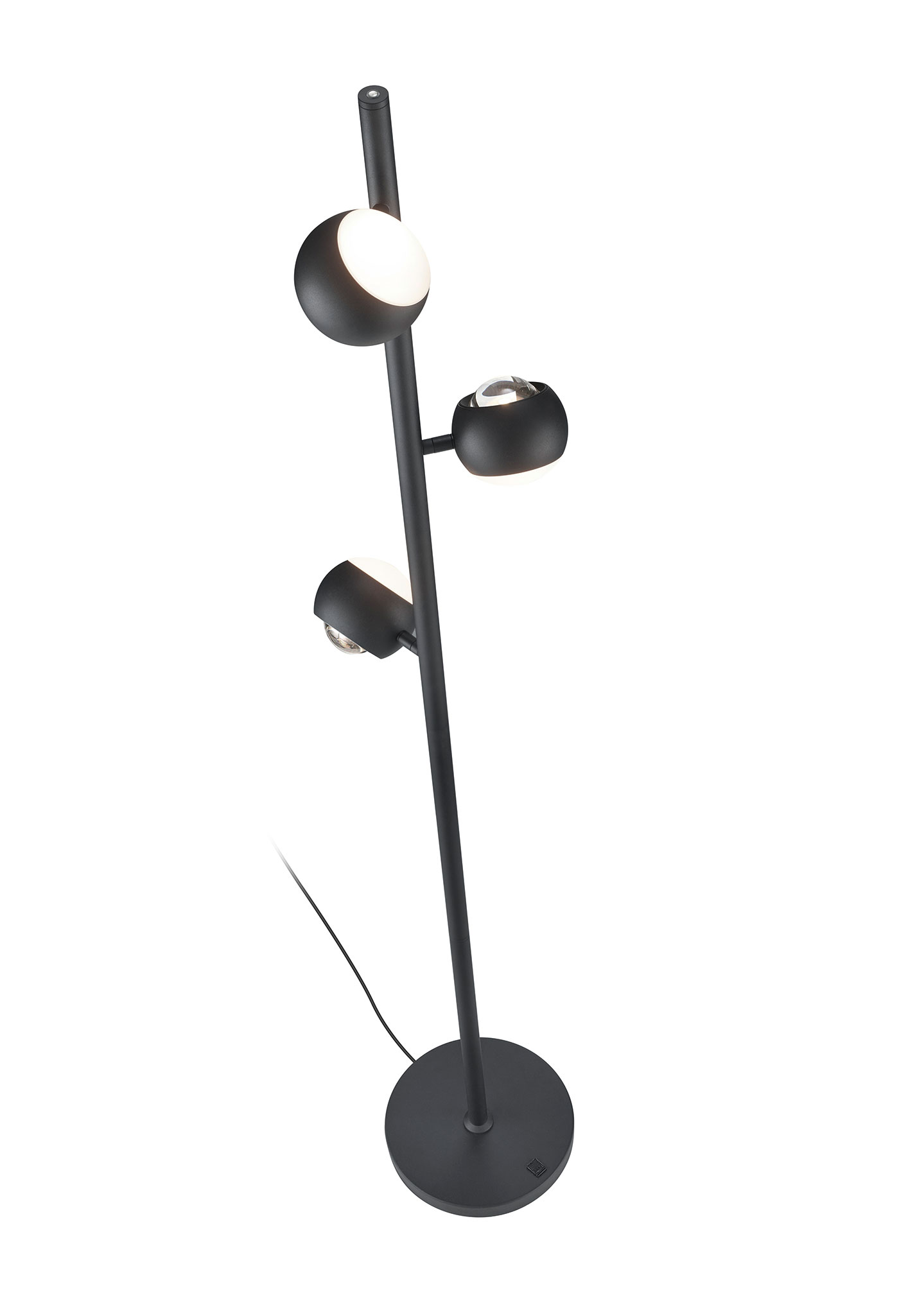 MusterringLED-Stehleuchte 3flg