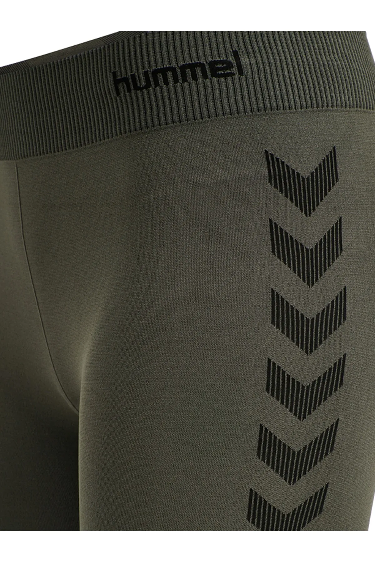 hummel  Sport-Leggings - Grün - Mittlerer Bund