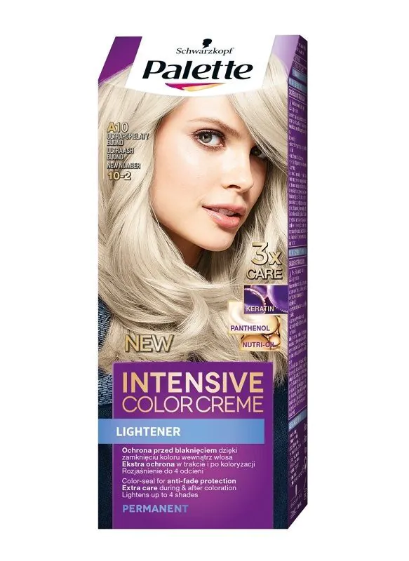 Palette Intensive Color Creme A10 Pepeljasto plava