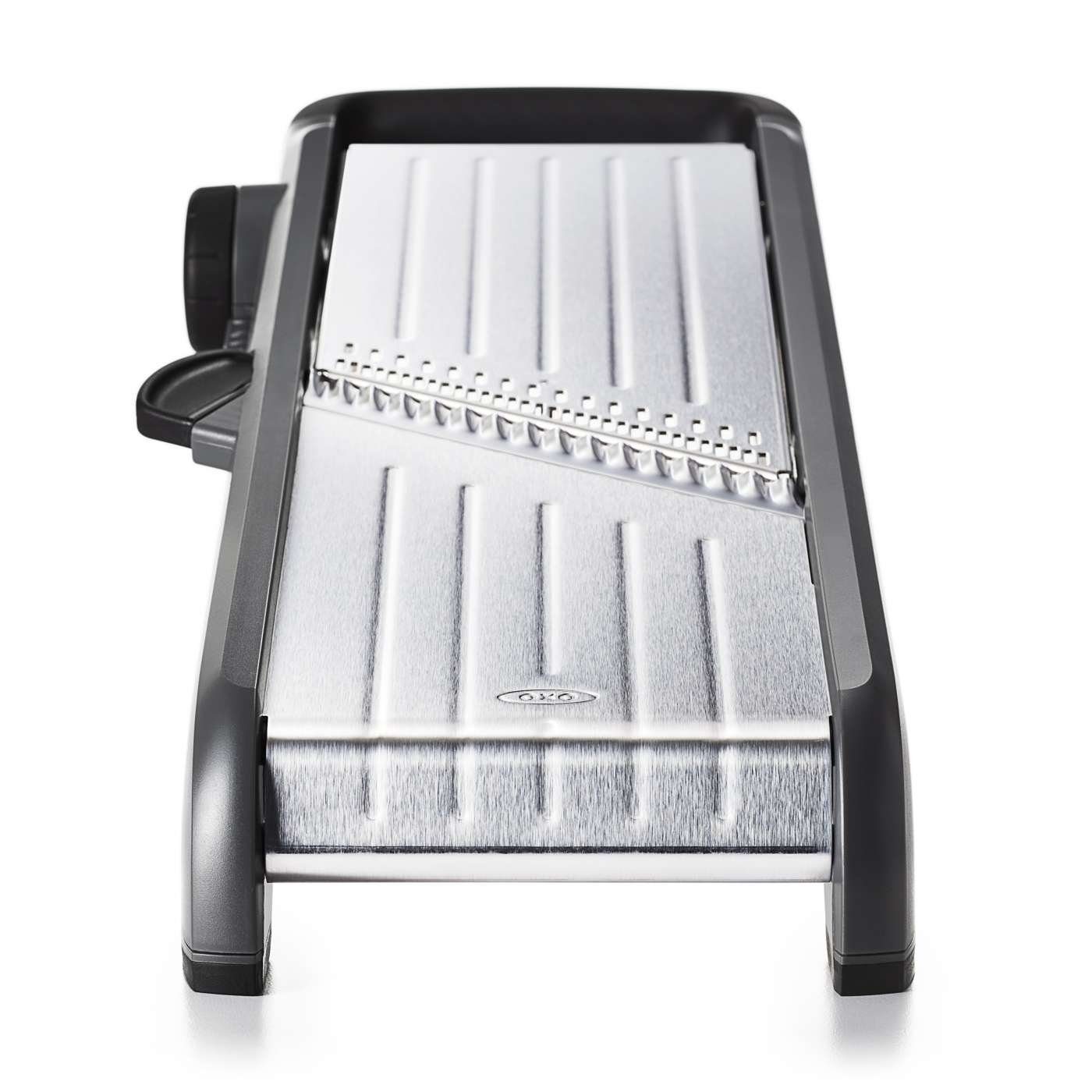 OXO SteeL Gemüsehobel Profi Obst- und Gemüsehobel 2.0 mit Edelstahlklingen, (1-St)