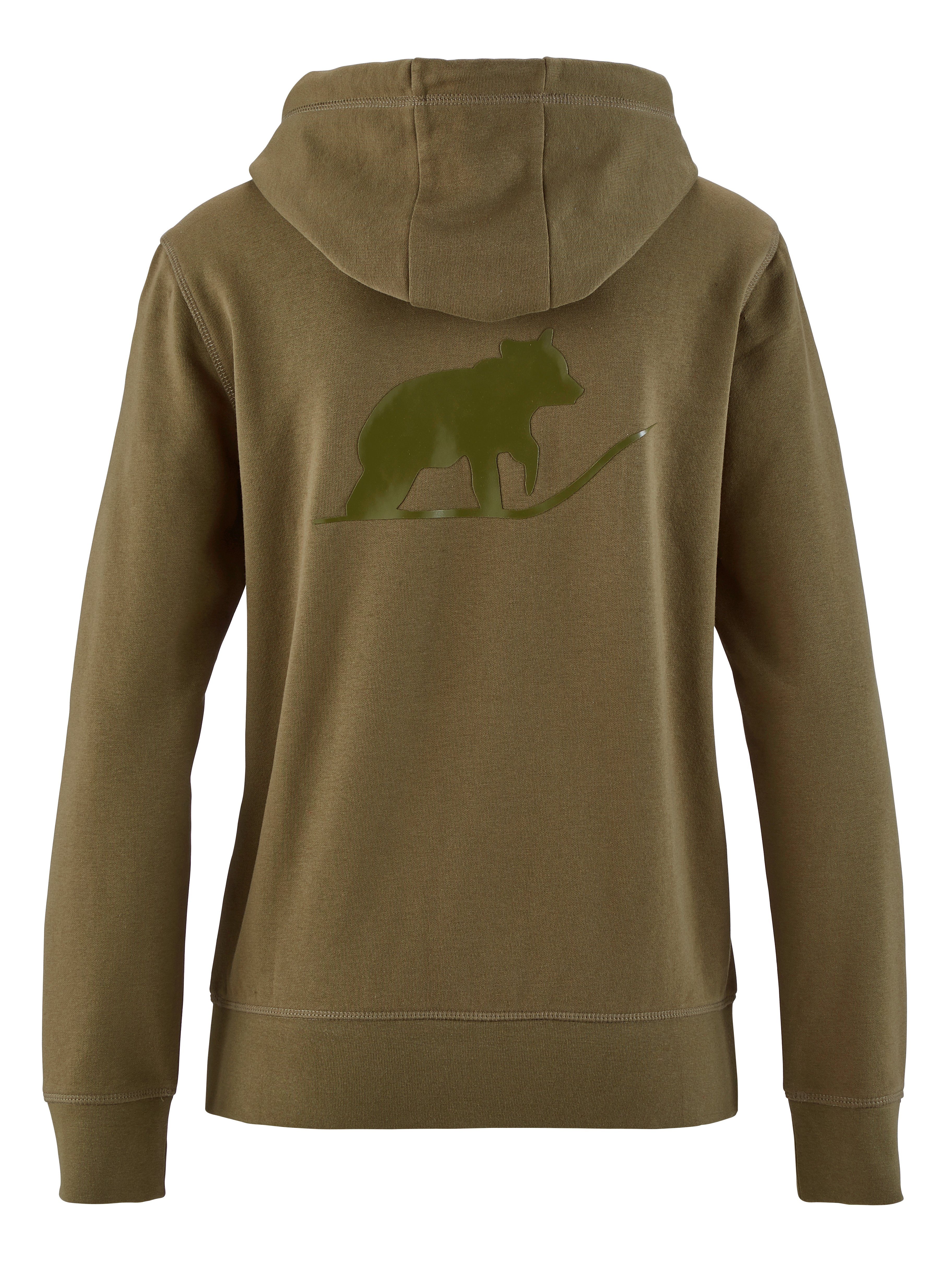 Northern Country Hoodie für Damen, Weiche Sweatware, mit Kängurutasche