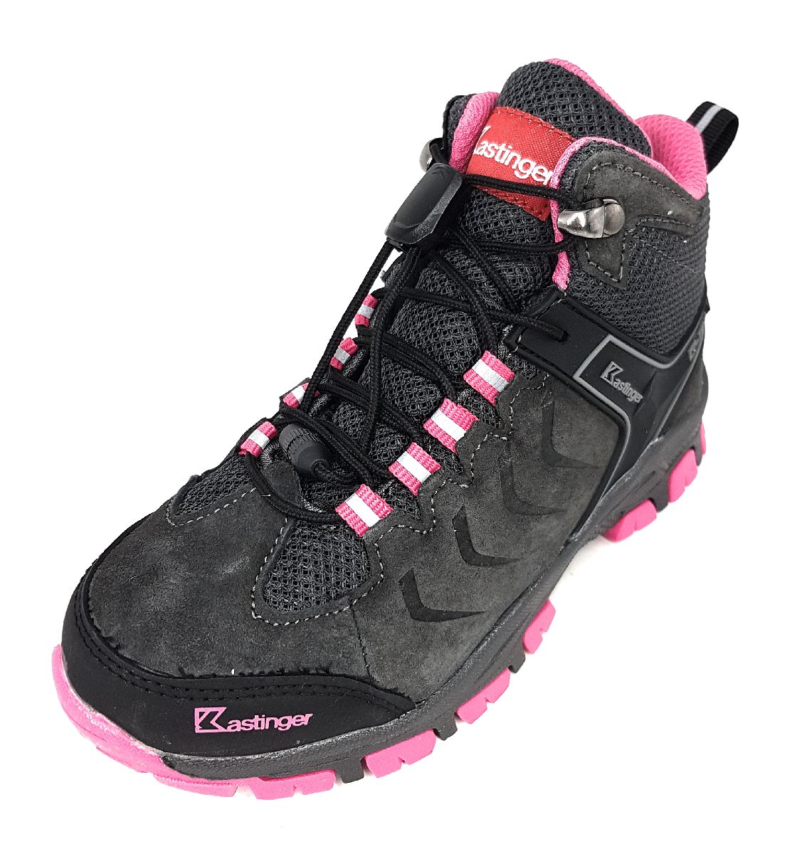 Kastinger Malou Hi 21032-236 Grau 236 Charcoal/pink