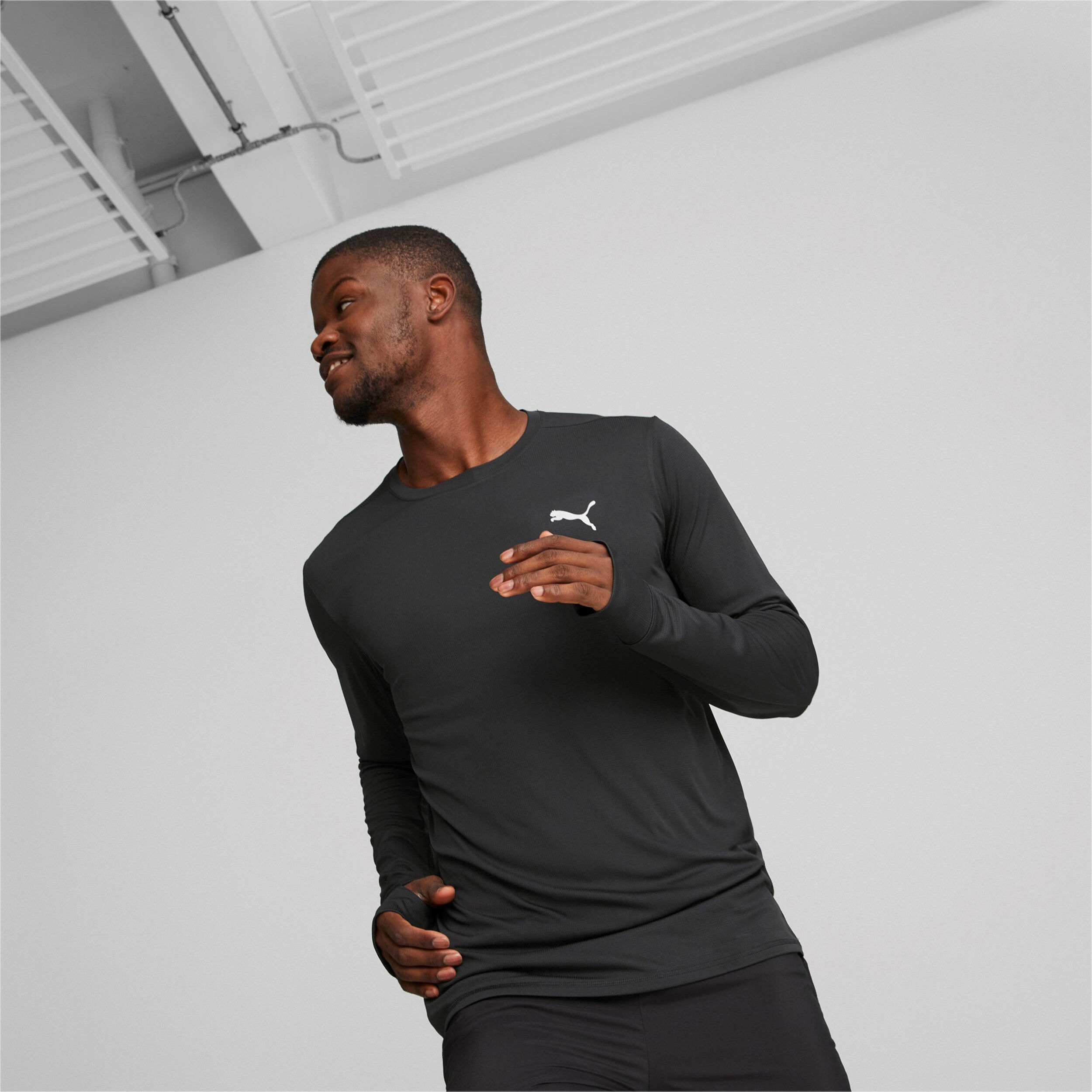 Run Favorite Lauftop Herren - Schwarz