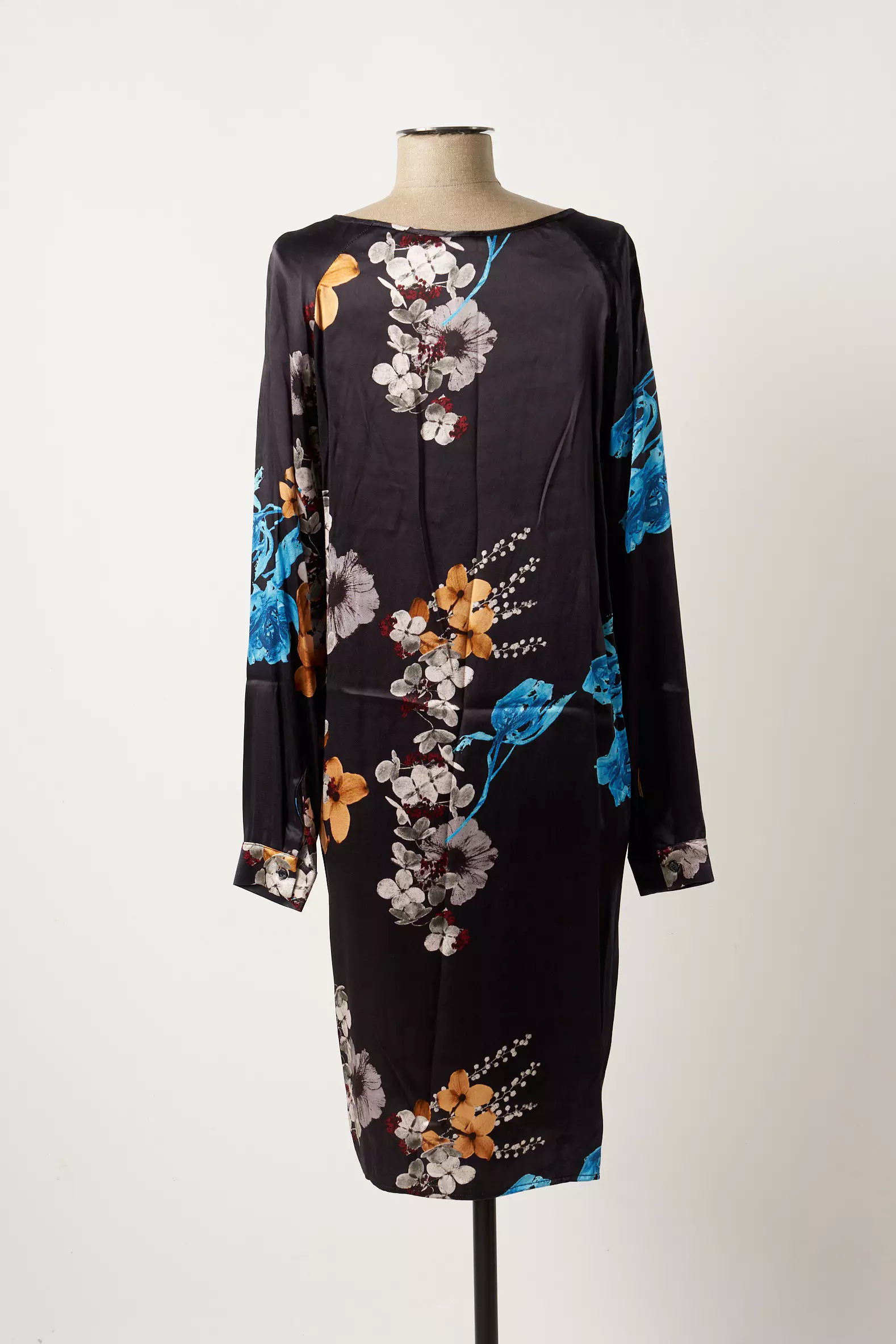 Yaya Robes Mi Longues Femme couleur noir