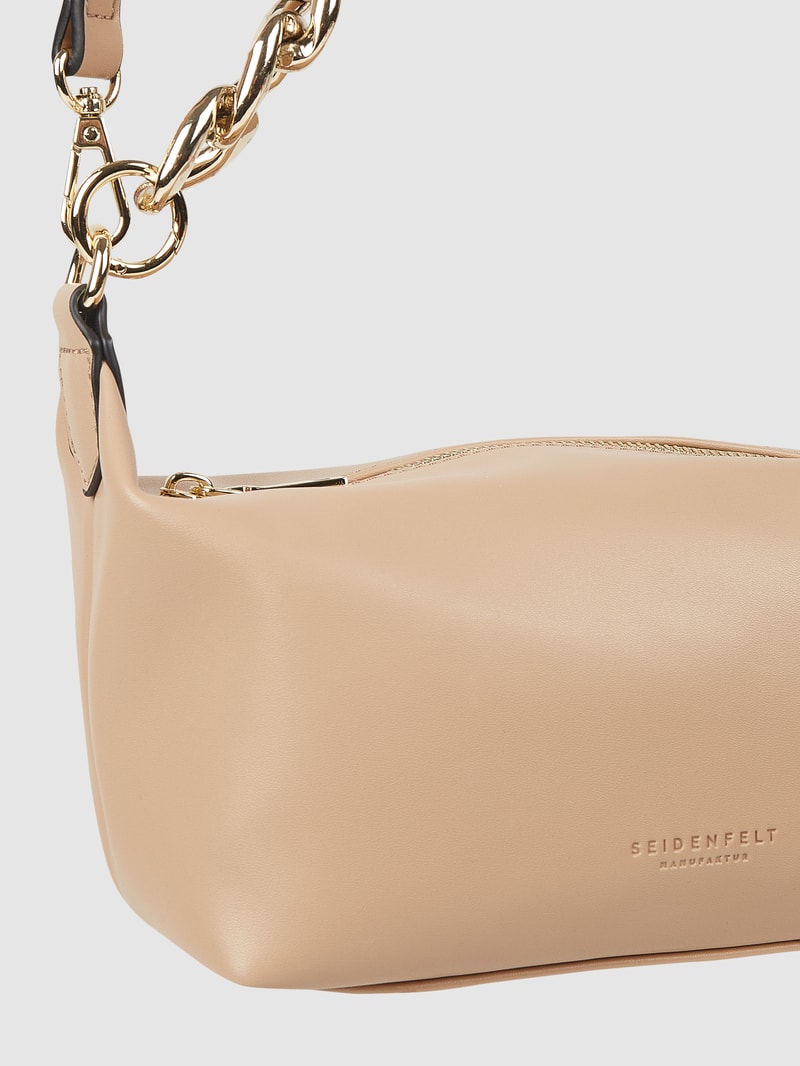 Handtasche in Leder-Optik Modell 'Nees' in sand