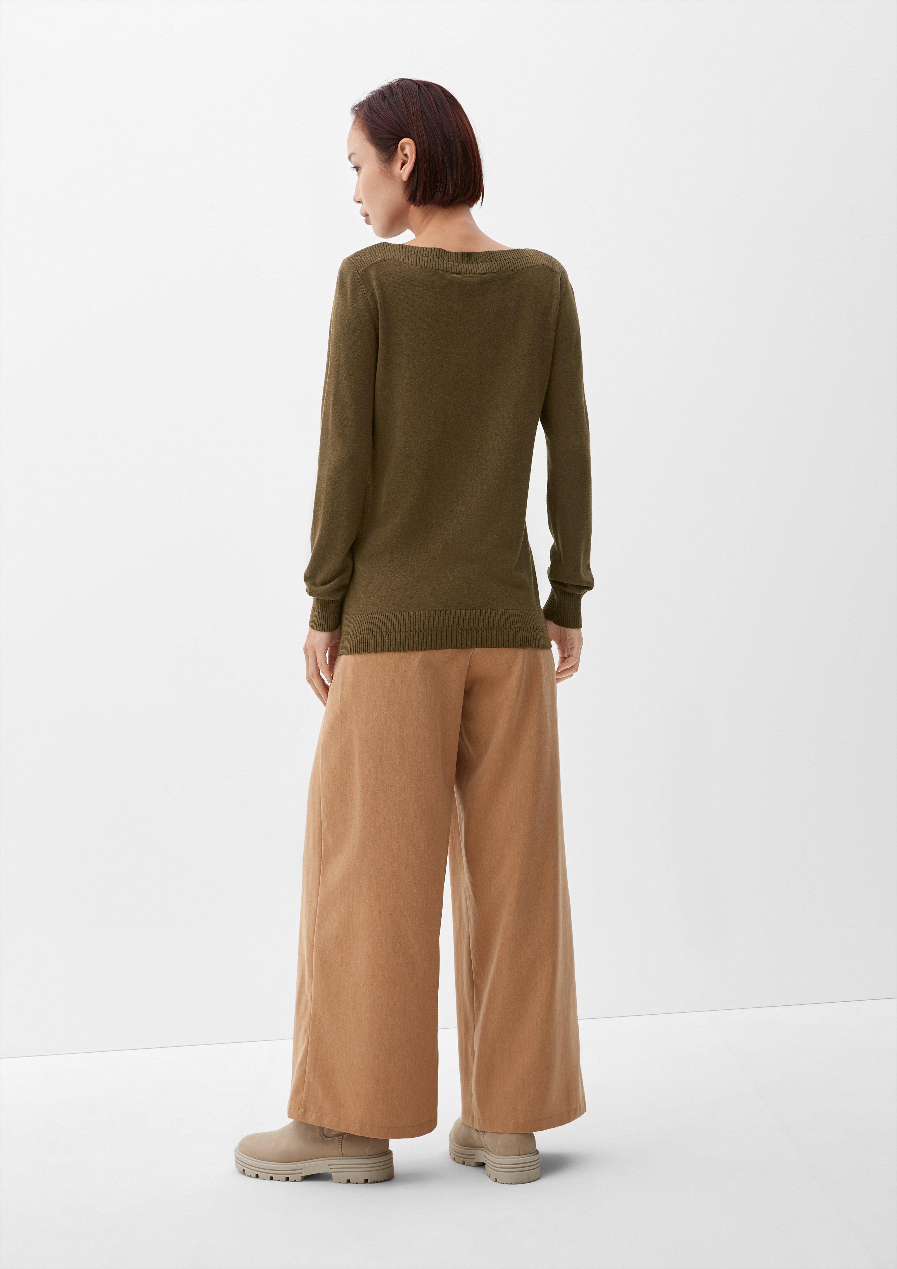 Pullover mit U-Boot-Ausschnitt  2121098-7946