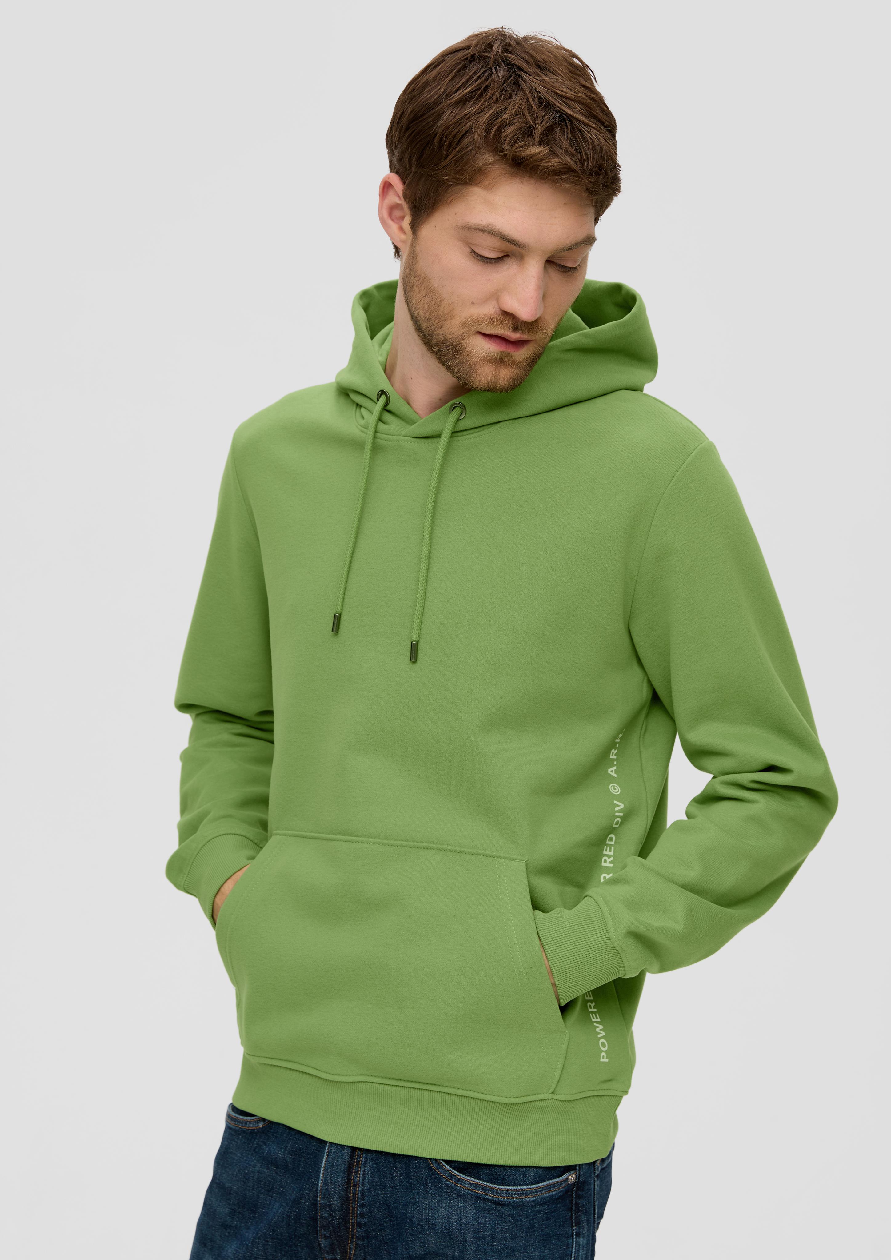 Kapuzensweater mit Labelprint  2141488-74D2