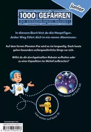 1000 Gefahren junior - Abenteuer auf Planet Pax