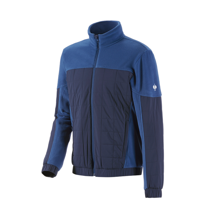 Hybrid Fleecejacke e.s.concrete