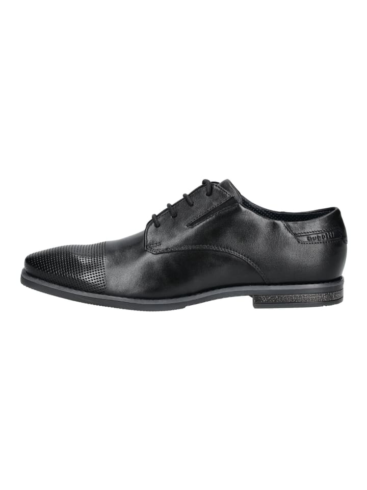 Bugatti Businessschuhe in Schwarz günstig kaufen