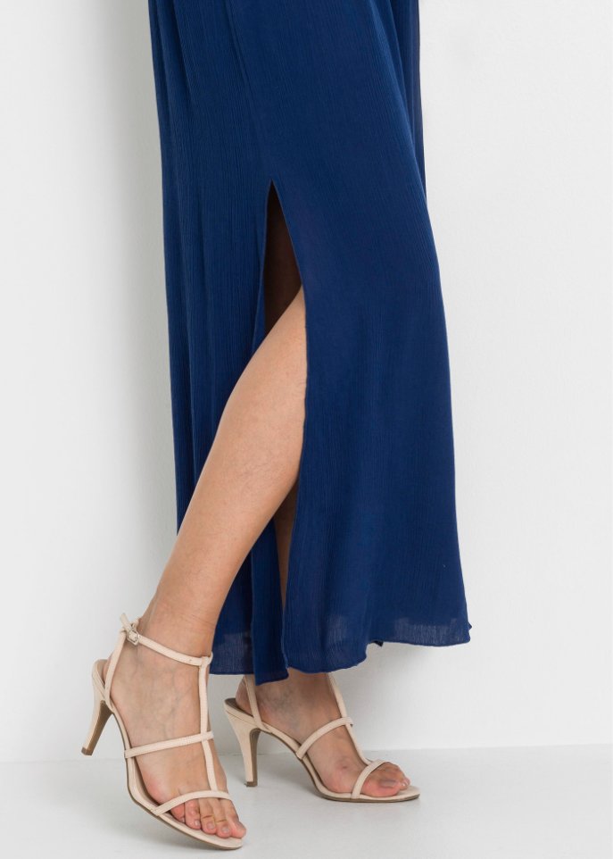 Maxikleid mit Stickerei