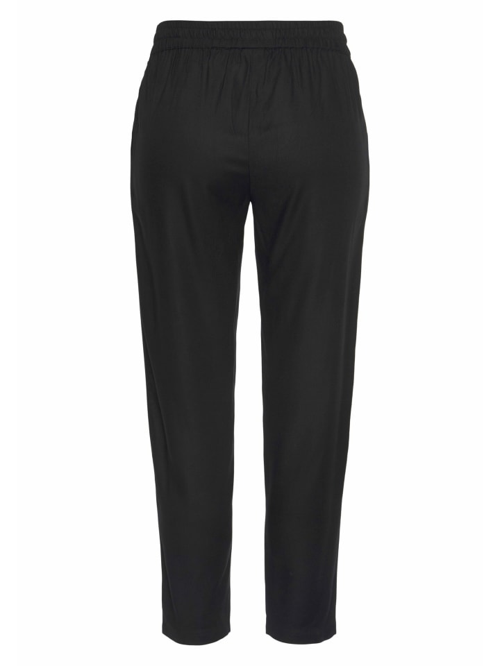 LASCANA Schlupfhose in schwarz günstig kaufen