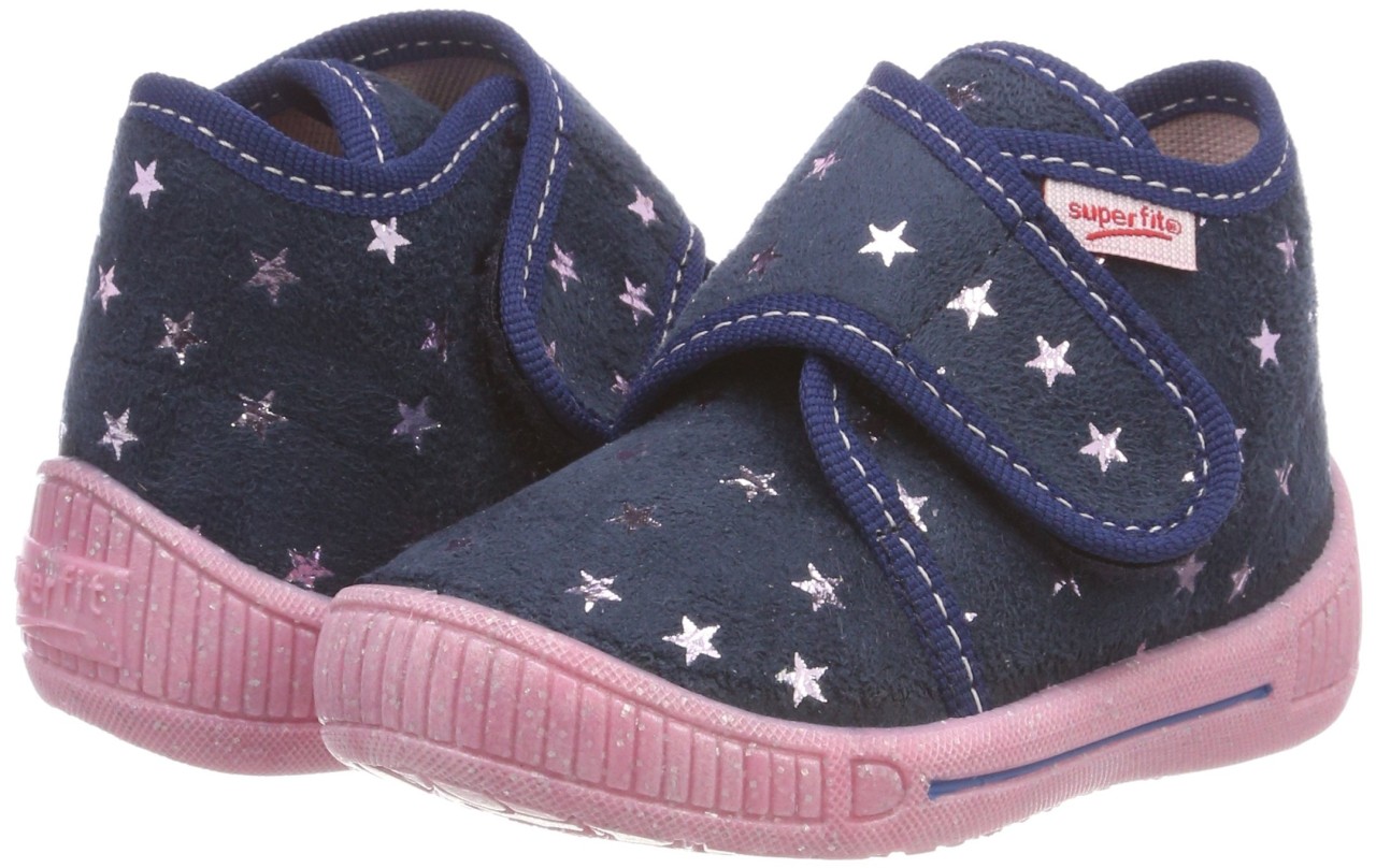 SUPERFIT Hausschuhe blau