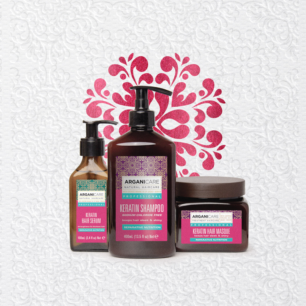 Arganicare Coffret Trio Réparateur Shampooing + Masque + Sérum