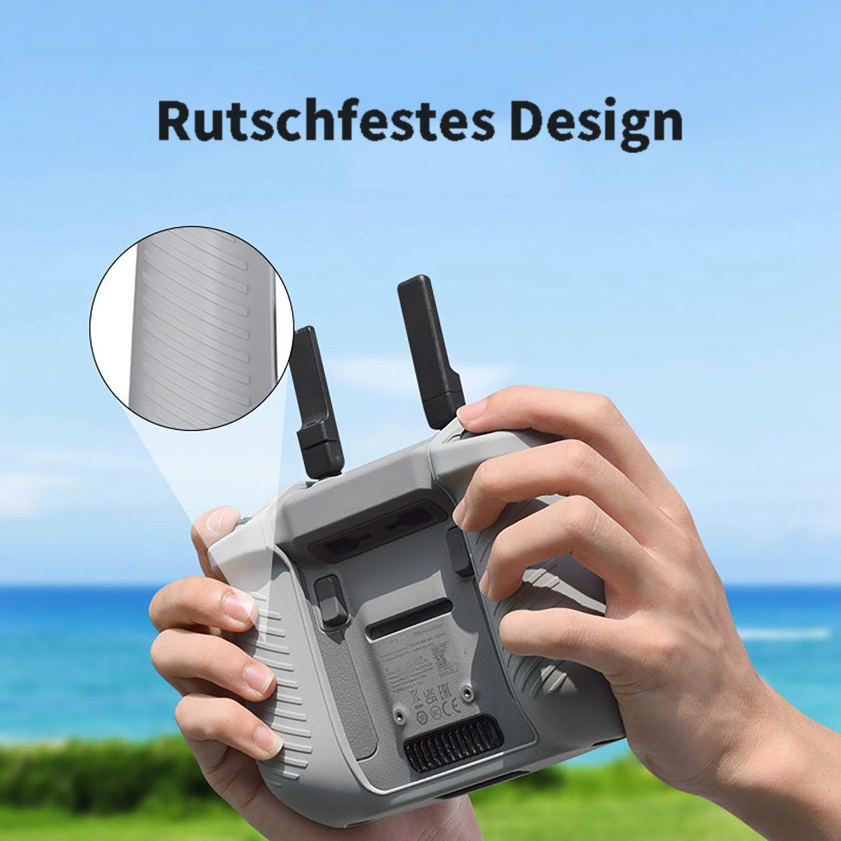 götäzer Für DJI AIR3/Mini 3Pro/Mini 3/Mini 2/Air 2S Fernbedienungs-Schutzhülle Zubehör Drohne (Verhindern Sie externe Schäden, ein Muss für Drohnenflieger)