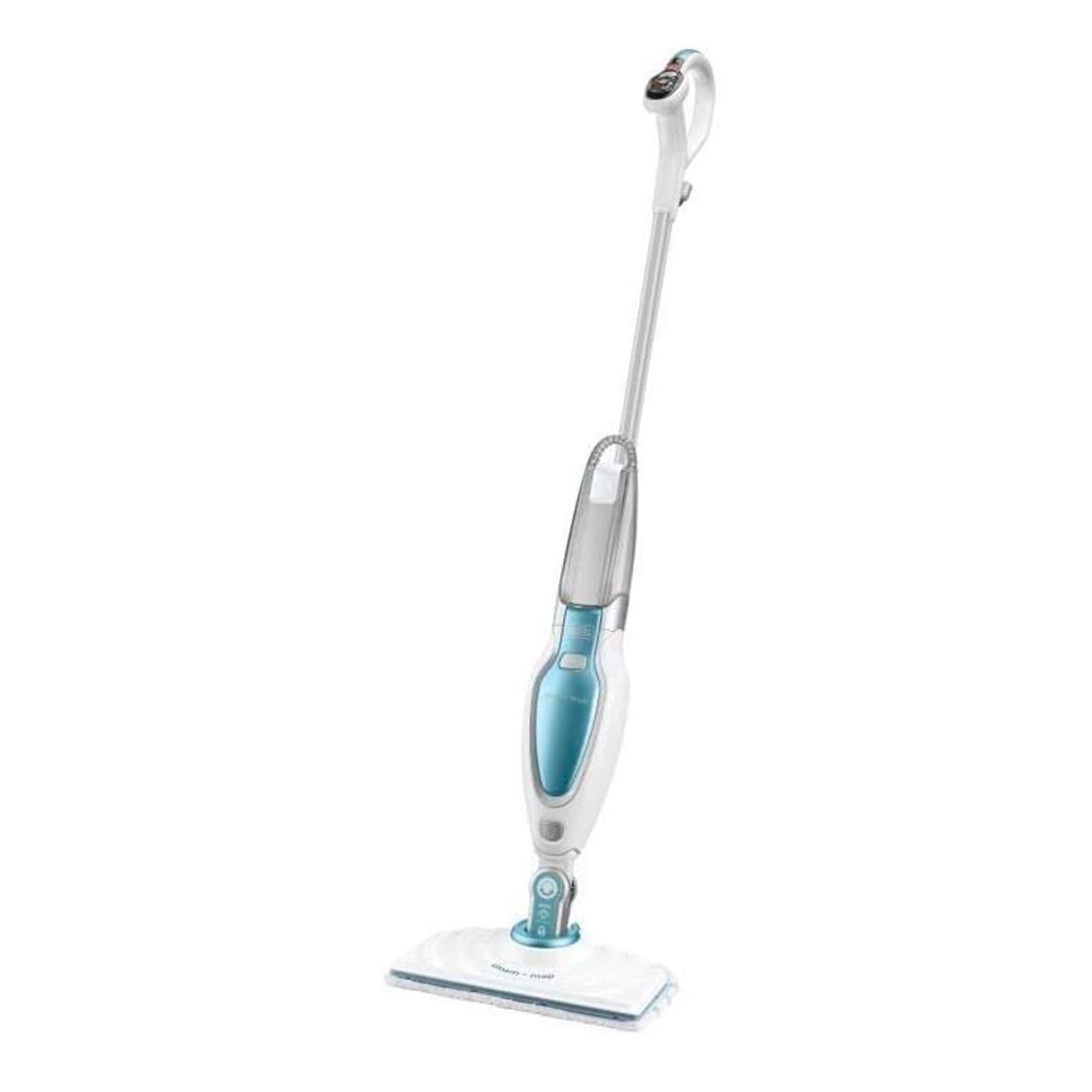 Black & Decker Dampfreiniger FSM16CD-QS Dampfbesen 1600 Watt, 1600 W, Beseitigt 99,9% der Keime und -bakterien, 15 Sek. Aufheizzeit