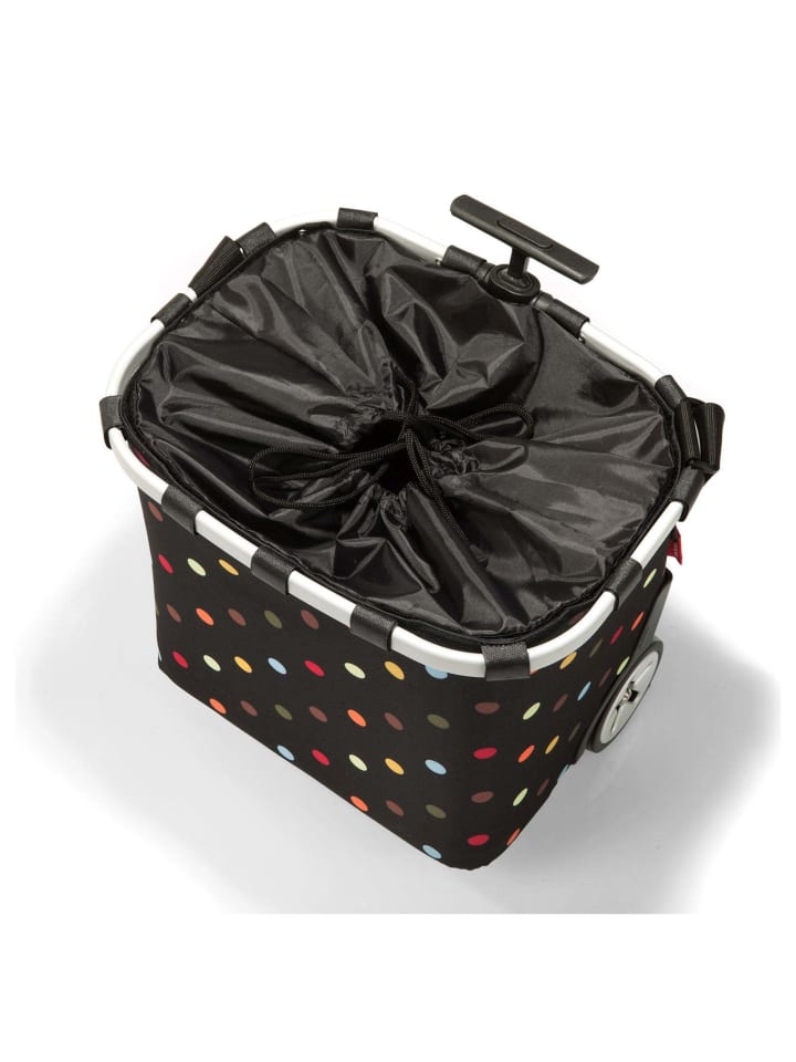 Reisenthel carrycruiser - Einkaufstrolley 47.5 cm (frame raffia black) in dots günstig kaufen onesize
