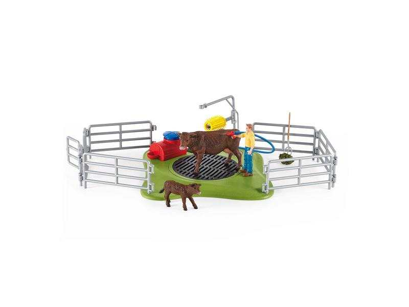 Station de lavage pour vaches