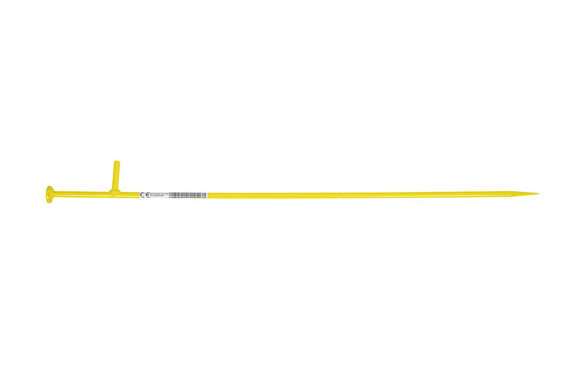 Orit WP-TE-800-1021-000 Vītņota tapa ar L veida galvu 800 mm RAL 1021