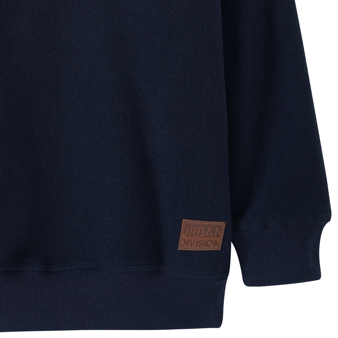 Jungen Fleeceshirt mit Farbteiler